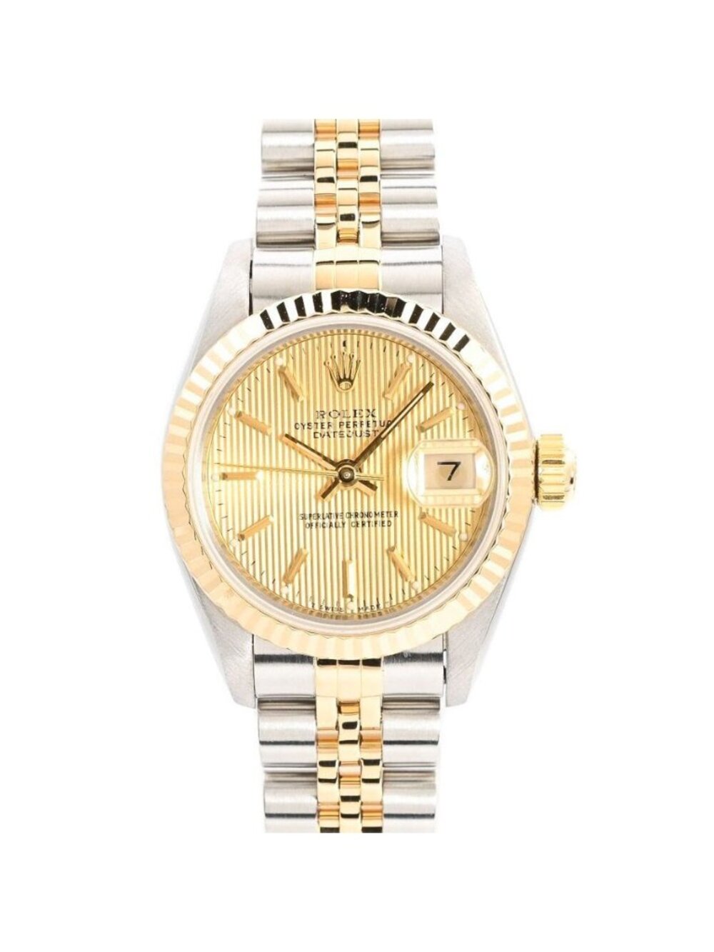 Rolex Watch Datejust Gold